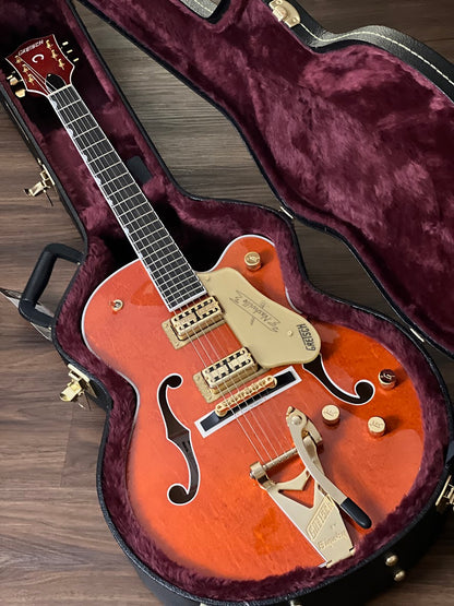 Gretsch G6120TG Players Edition Nashville Hollowbody พร้อม Bigsby สี Orange Stain