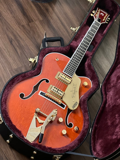 Gretsch G6120TG Players Edition Nashville Hollowbody พร้อม Bigsby สี Orange Stain