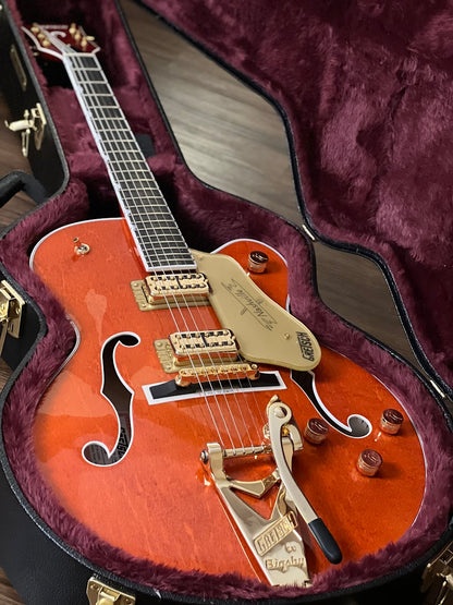Gretsch G6120TG Players Edition Nashville Hollowbody พร้อม Bigsby สี Orange Stain