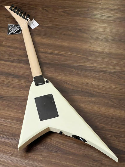Jackson JS Series Rhoads JS32 with Amaranth FB in Ivory