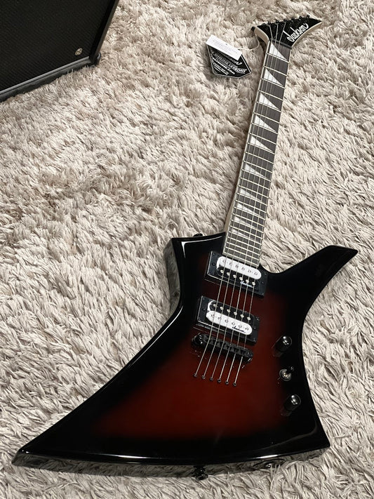 Jackson JS Series Kelly JS32T with Amaranth FB in Viola Burst