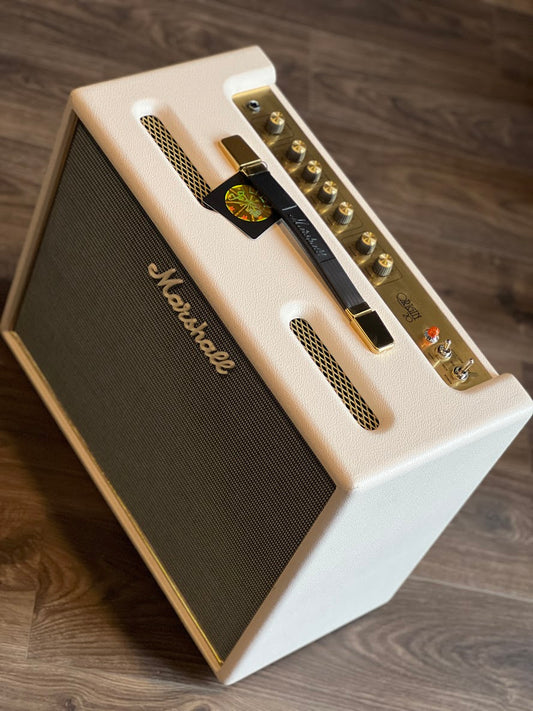 Marshall Origin 20 Watt Valve Combo Amplifier ใน Cream Levant Limited Edition
