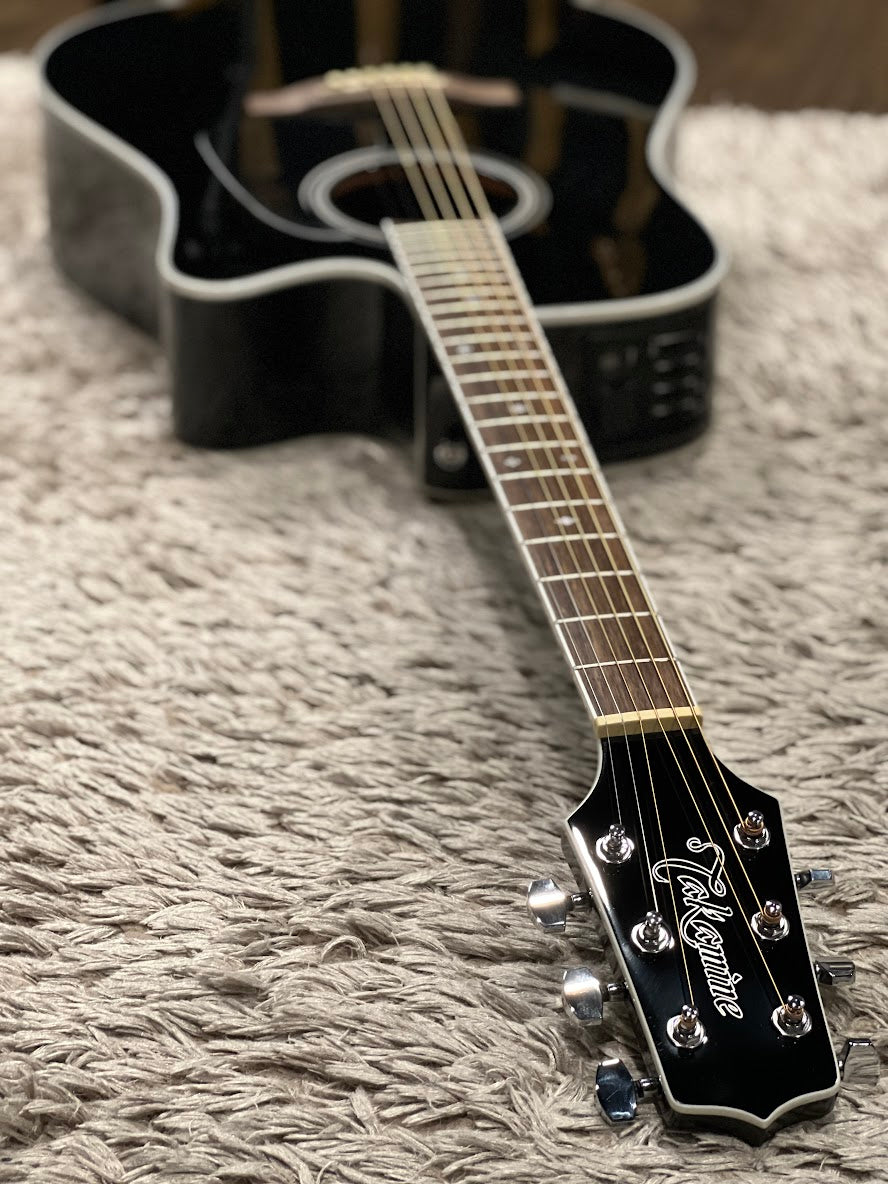 Takamine GD34CE BLK Acoustic Electric in Gloss Black