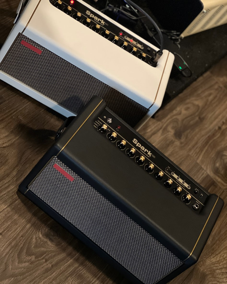 Positive Grid Spark Smart Combo Amplifier for Electric and Acoustic Guitar and Bass