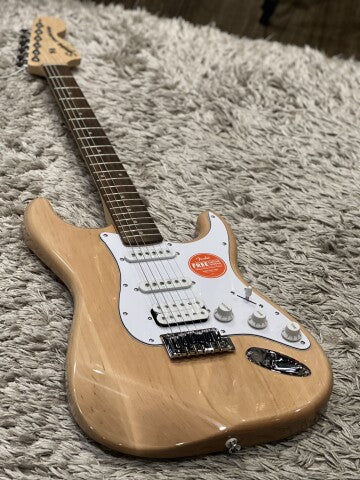 Squier FSR Affinity Series HSS Stratocaster with Laurel FB In Natural