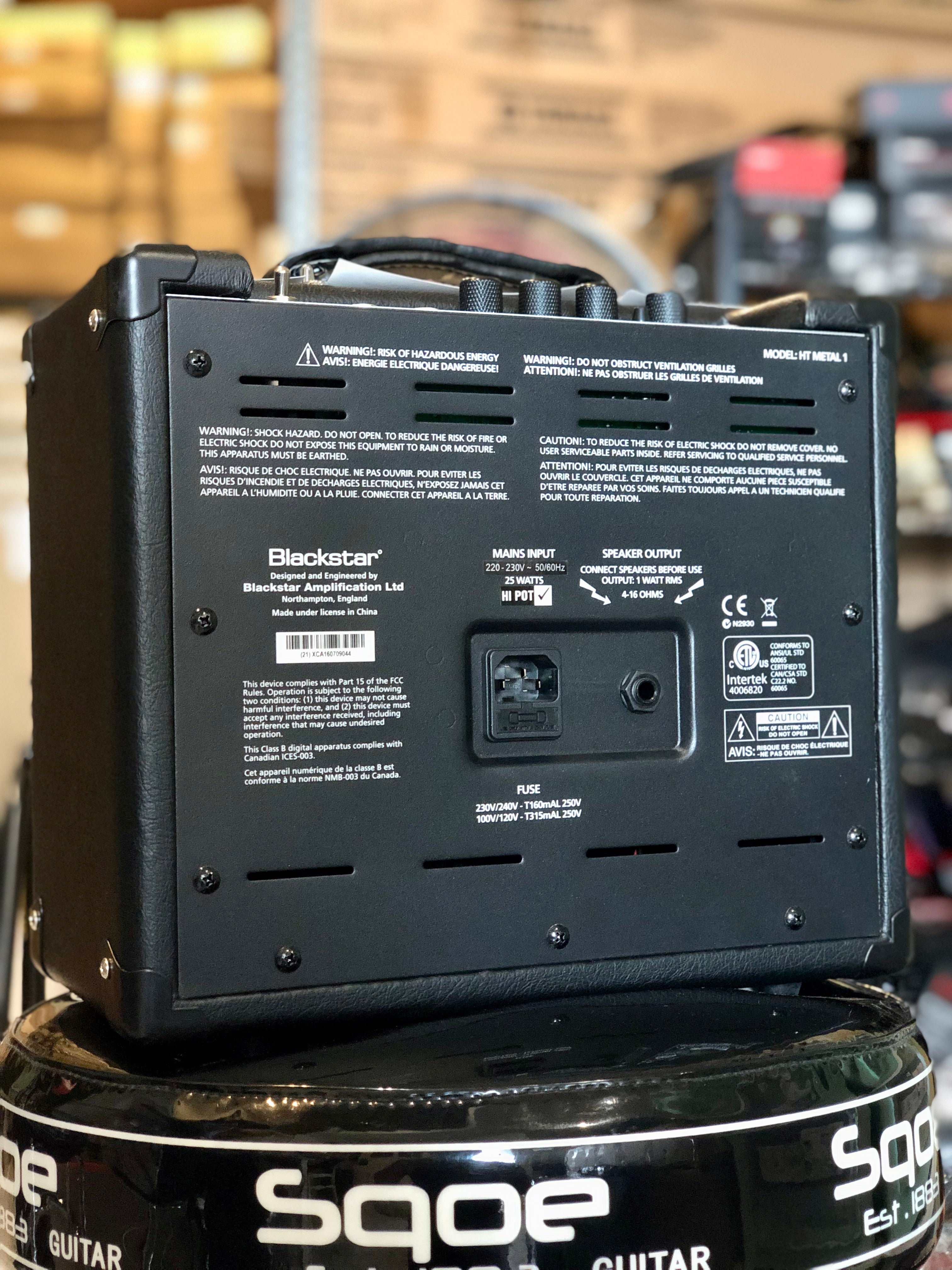 Blackstar HT Metal 1 Valve Combo 1W 1X8