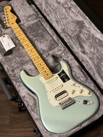 Fender American Professional II HSS Stratocaster With Maple FB In Mystic Surf Green