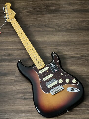 Fender American Professional II HSS Stratocaster With Maple FB In 3-Tone Sunburst
