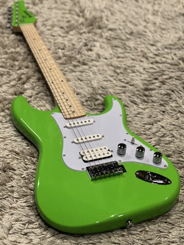 Kramer Focus VT-211S Electric Guitar in Neon Green
