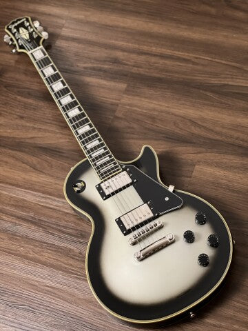 Epiphone Les Paul Custom PRO - ซิลเวอร์เบิร์สต์ – nafiriguitar.com
