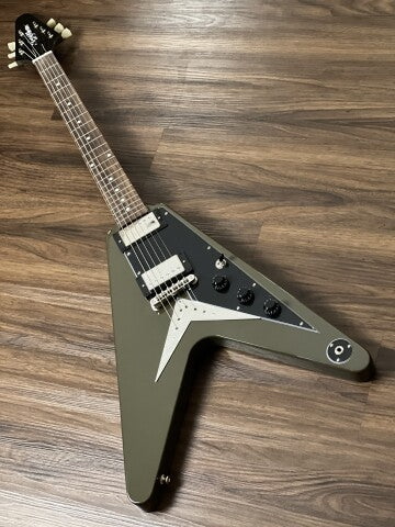 Epiphone Flying V - Olive Drab Green