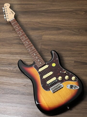 Tokai AST-52SH YS/CJ Goldstar Sound HSS Model in Yellow Sunburst with Carbonized Jatoba FB