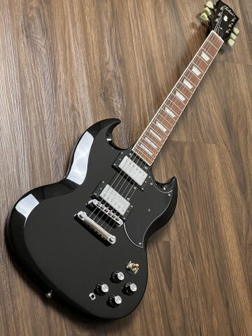 Tokai SG-64 BB/CJ In Black Beauty with Carbonized Jatoba FB