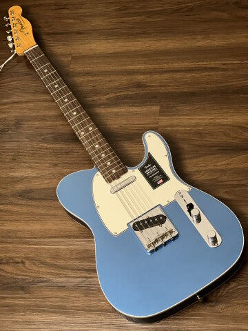 Fender American Original `60s Telecaster พร้อม Rosewood FB สี Lake Placid Blue