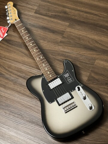 Fender Limited Edition Player Telecaster HH พร้อม Pau Ferro FB สี Silverburst