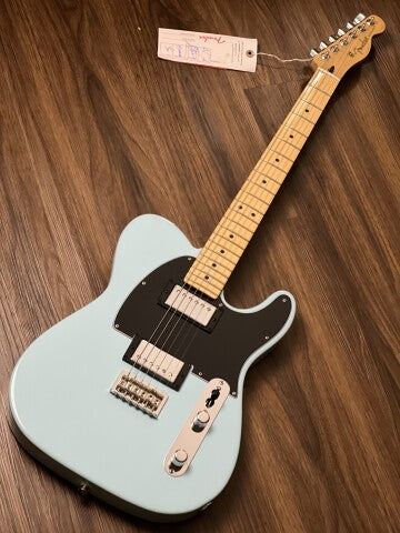 Fender Limited Edition Player Telecaster HH with Maple FB in Daphne Blue