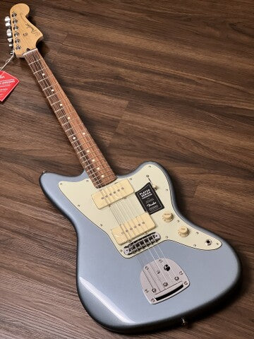 Fender Limited Edition Player Jazzmaster with Pau Ferro FB in Ice Blue Metallic