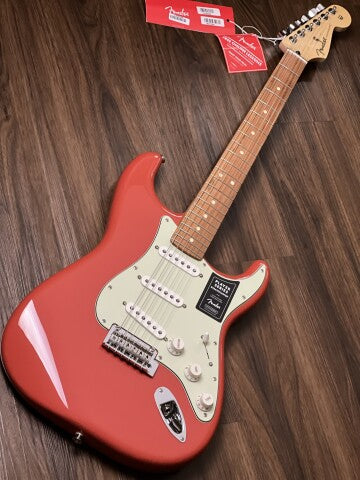 Fender Limited Edition Player Stratocaster พร้อม Pau Ferro FB สี Fiesta Red