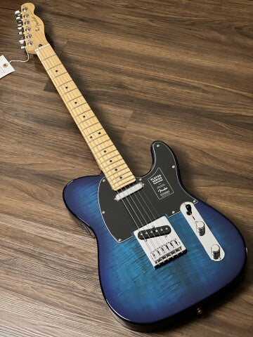Fender Limited Edition Player Plus Top Telecaster with Maple FB in Blue Burst