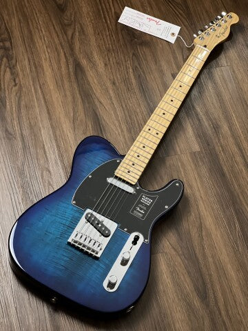 Fender Limited Edition Player Plus Top Telecaster พร้อม Maple FB สี Blue Burst 