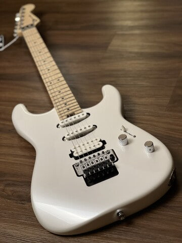 Charvel Pro-Mod San Dimas Style 1 HSS FR with Maple FB in Platinum Pearl