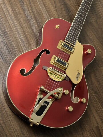 Gretsch G5420TG Ltd Ed Electromatic Single-Cut Hollowbody with Bigsby in  Candy Apple Red