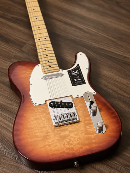 Fender Limited Edition Player Plus Top Telecaster with Maple FB in Sienna Sunburst
