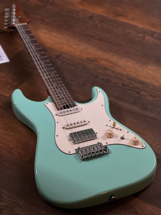 Soloking MS-11 Classic MKII พร้อม Rosewood FB ใน Seafoam Green 