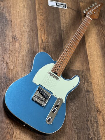 Soloking T-1B Vintage MKII with Roasted Maple Neck and FB in Tidepool