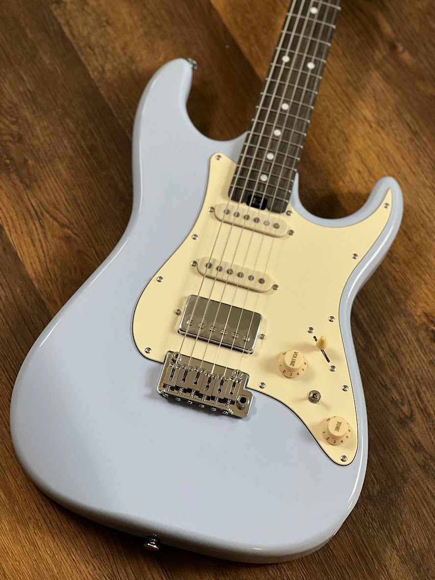 Soloking MS-11 Classic with One Piece Rosewood Neck in Sonic Blue Nafiri Special Run Jescar