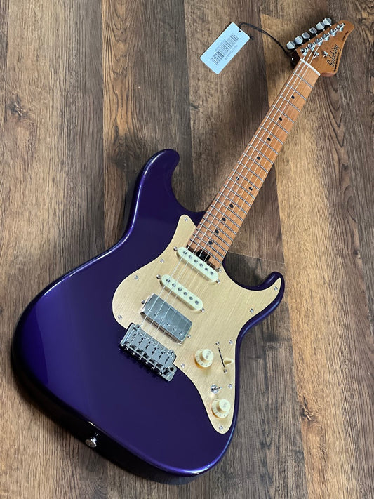 Soloking MS-11 Classic MKII with Roasted Maple FB in Purple Metallic Nafiri Special Run