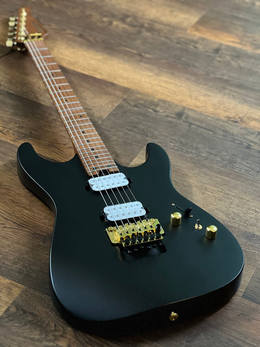 Soloking MS-1 Custom 24 HH FR Flat Top in Satin Black Nafiri Special Run
