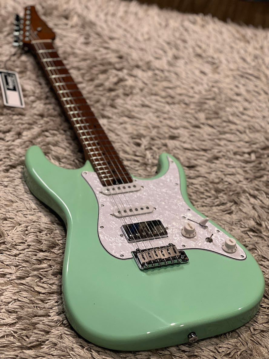 Soloking MS-1 Classic MKII ใน Seafoam Green และ Roasted Maple FB