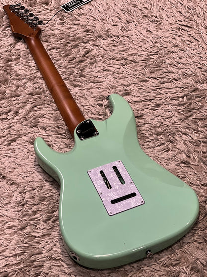 Soloking MS-1 Classic MKII ใน Seafoam Green และ Roasted Maple FB