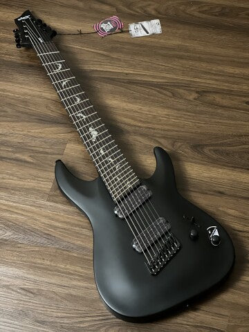 Schecter Damien 8 MS SBK in Satin Black