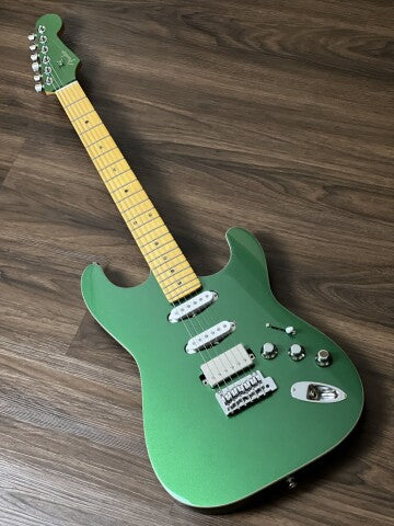 Fender Aerodyne Special Stratocaster HSS with Maple FB in Speed Green Metallic