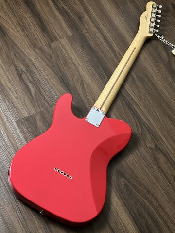 Fender Japan Hybrid II Telecaster with Maple FB in Modena Red 
