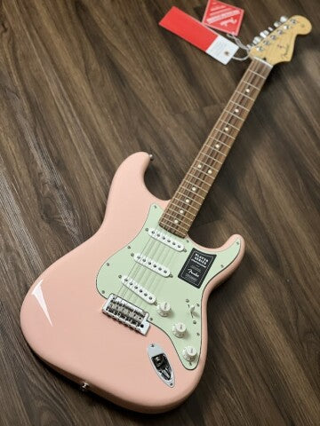 Fender Limited Edition Player Stratocaster พร้อม Pau Ferro ใน Shell Pink 