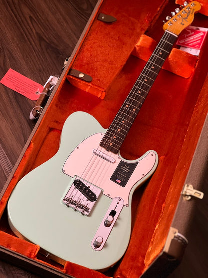 Fender American Vintage II 63 Telecaster with Rosewood FB in Surf Green