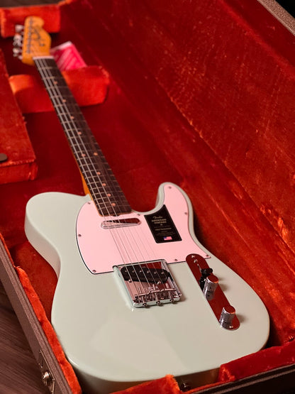 Fender American Vintage II 63 Telecaster with Rosewood FB in Surf Green