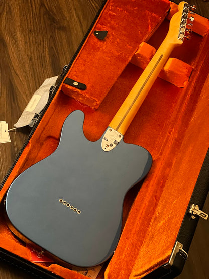 Fender American Vintage II 72 Telecaster Thinline พร้อม Maple FB สี Lake Placid Blue