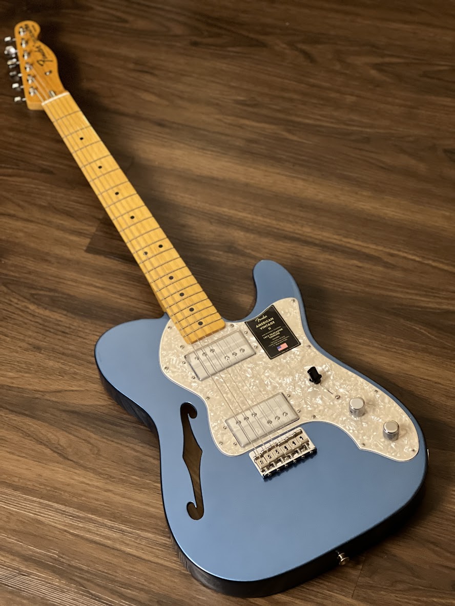 Fender American Vintage II 72 Telecaster Thinline with Maple FB in