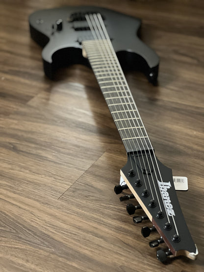 สาย Ibanez Iron Label RGIXL7-BKF 7-String in Black Flat