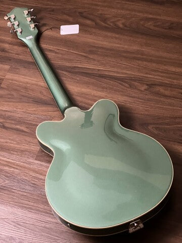 Gretsch FSR G2627T Streamliner Center Block 3 ปิ๊กอัพพร้อม Bigsby สี Georgia Green