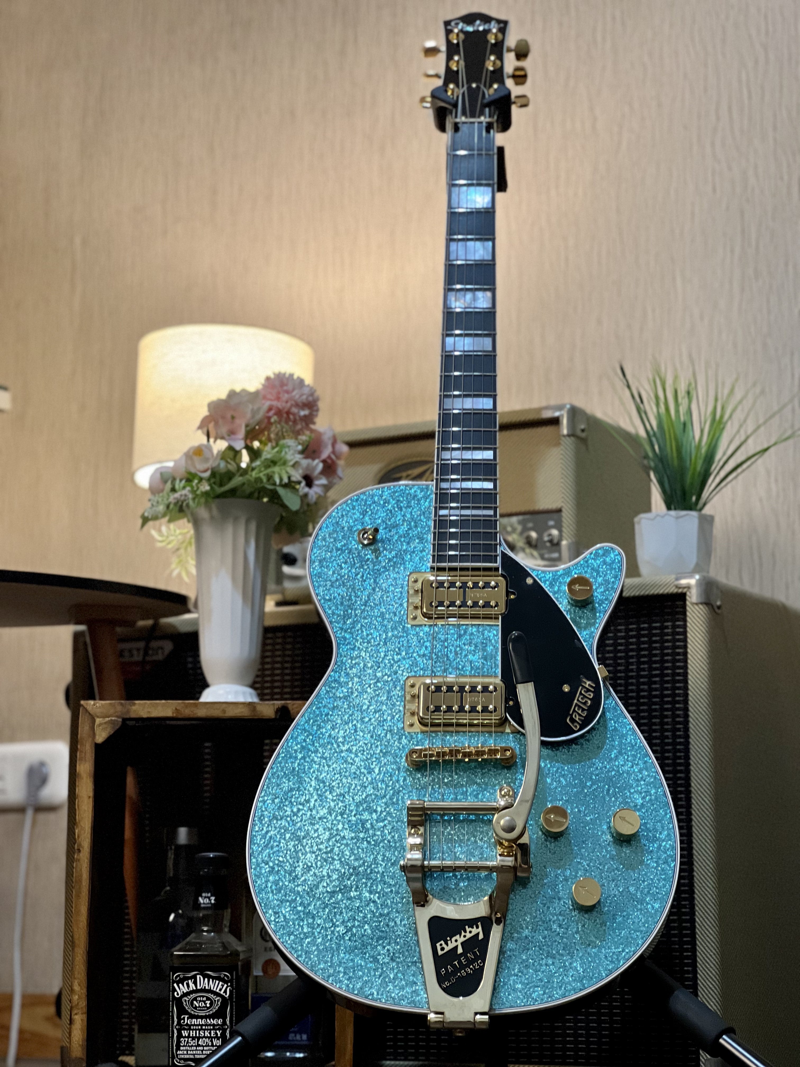 Gretsch Ltd Ed G6229TG Players Edition Sparkle Jet w/ Bigsby in