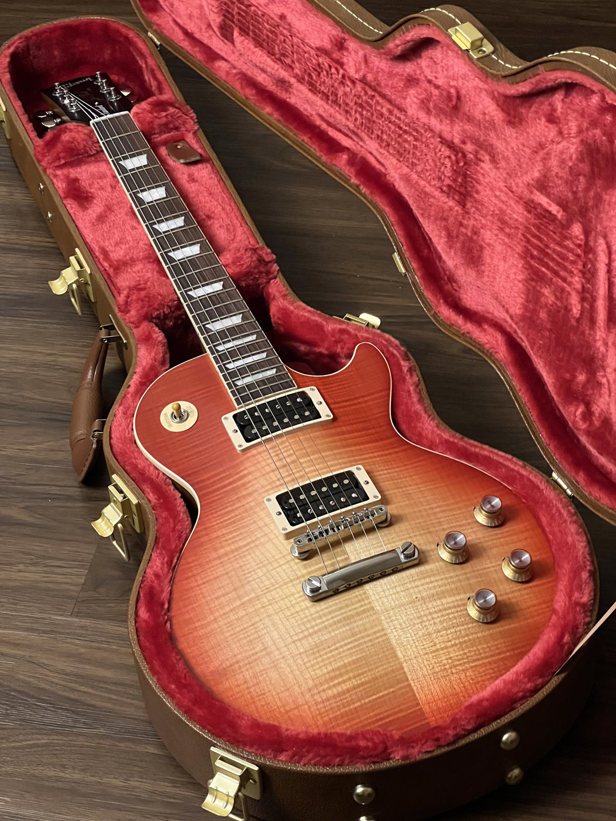 Gibson Les Paul Standard Faded 60s In Vintage Cherry Sunburst w 