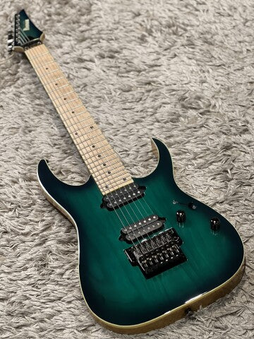 Ibanez Prestige RG752AHM - Nebula Green Burst