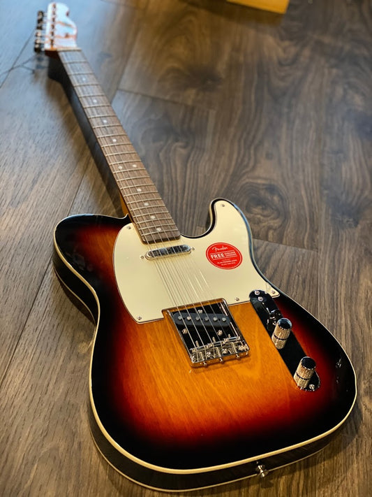 Squier Classic Vibe 60s Custom Telecaster with Laurel FB in 3-Tone Sunburst