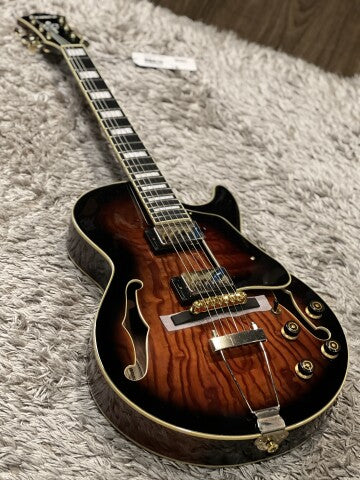Ibanez Artcore Expressionist AG95QA - Dark Brown Sunburst