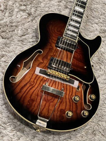 Ibanez Artcore Expressionist AG95QA - Dark Brown Sunburst